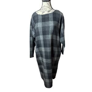 Vintage Issey Miyake Sport  Wool Grey/Black dress
